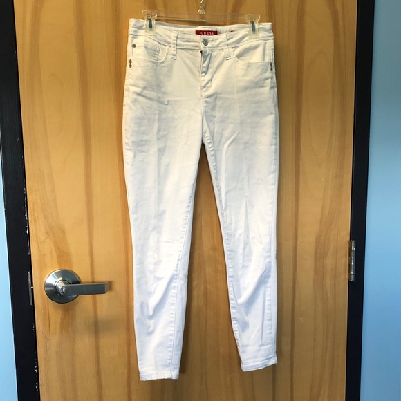 Guess Denim - Guess Women's White Skinny Jeans 26 waist x 27 length
